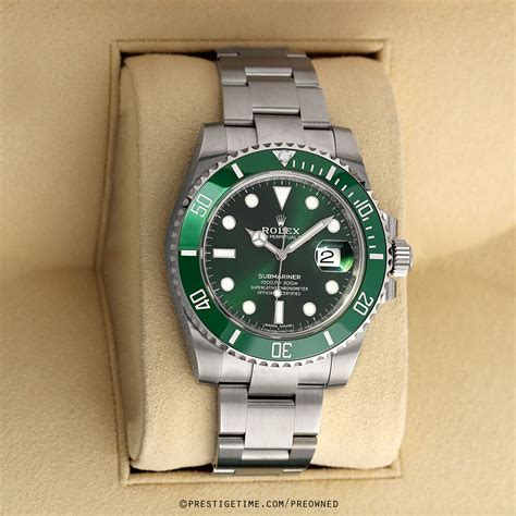 rolex the hulk new price|pre owned rolex hulk.